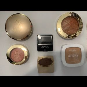 L’Oréal and milani makeup